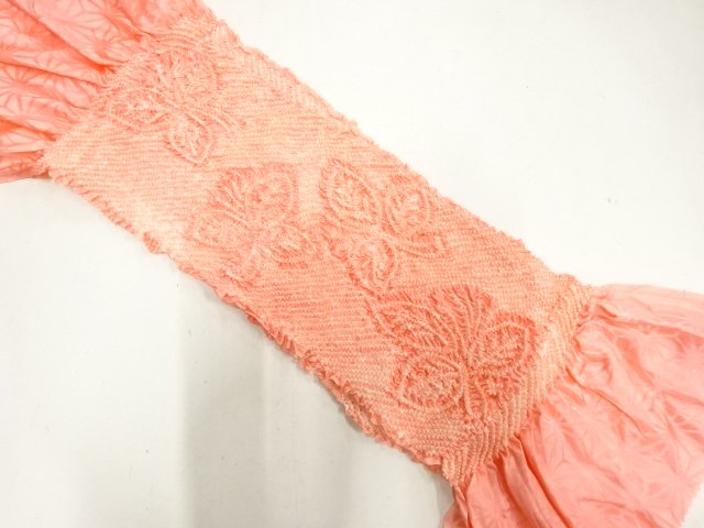 正絹　絞り　帯揚げ